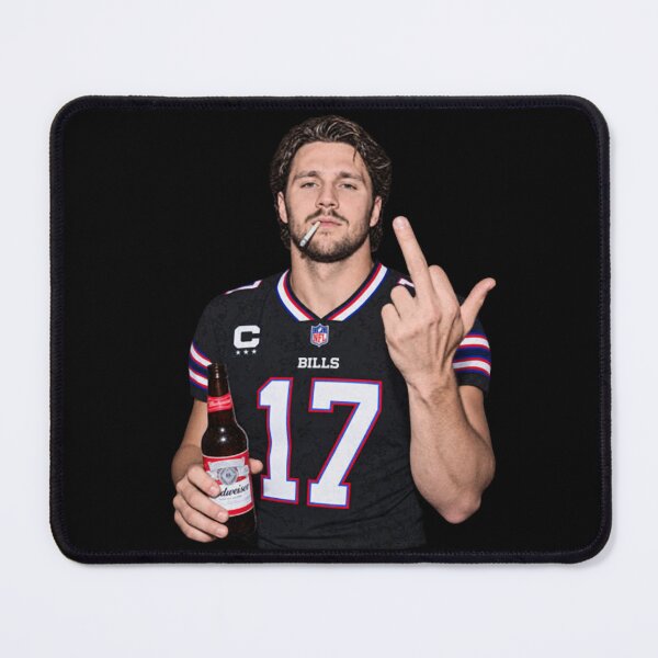 Item preview, Josh Allen 17 Middle Finger designed and sold by dunmerpa.