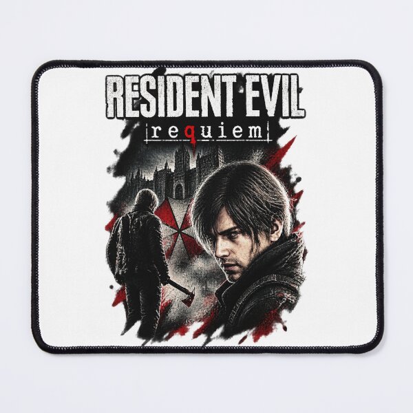 Item preview, Retro Inspired Resident Evil Requiem Design with Vintage Horror Vibes designed and sold by KRBHylian.