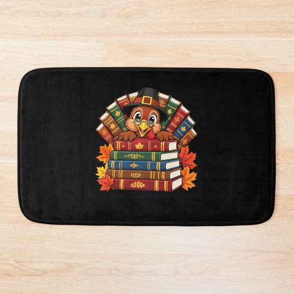 Item preview, Thanksgiving Turkey Reading Book Lover Fall Teacher designed and sold by clothesy7.