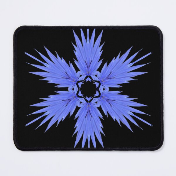 Item preview, Blue Floral Rosette designed and sold by SilentBloomLab.