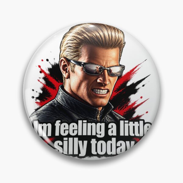 Item preview, Funny Albert Wesker Redesign Cartoon Character Illustration designed and sold by KRBHylian.