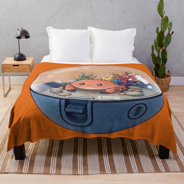Item preview, Cute Crab in an Underwater Coral in a Capsule Kawaii Japanese Capsule Art-#serie2 designed and sold by JeanChiale.