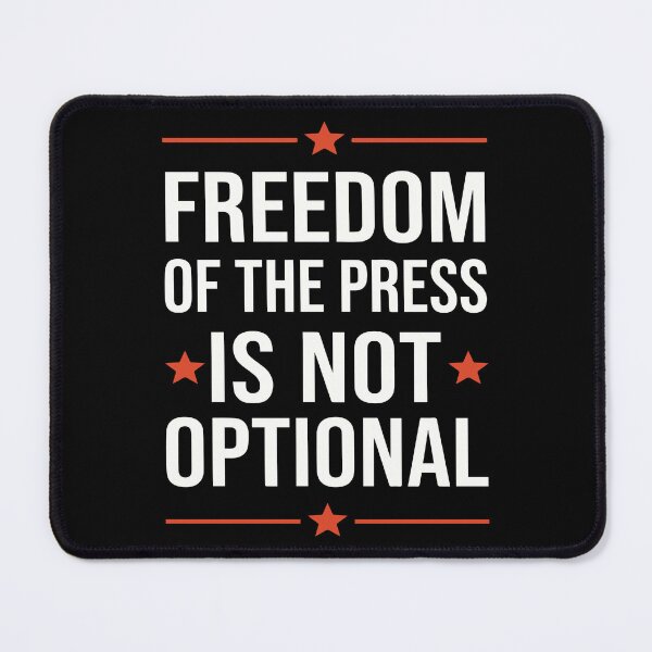 Item preview, Freedom Of The Press Is Not Optional designed and sold by Steele-Art.