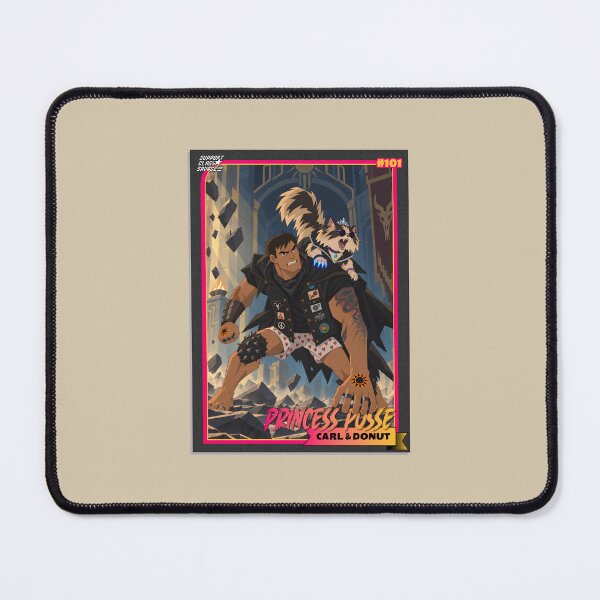 Item preview, Trading Card #101: Princess Posse - Carl & Donut | Dungeon Crawler Carl Fan Design designed and sold by SupportClassSavage.