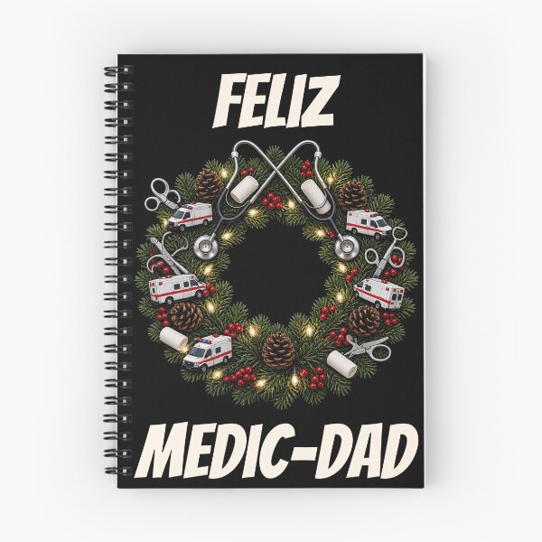 Artikelvorschau, Feliz Medic Dad Lustiger EMT-Sanitäter Navidad entworfen und verkauft von 198tees.