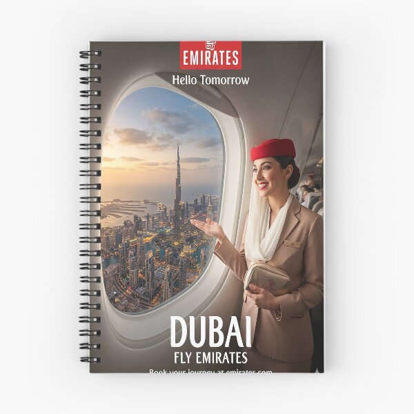 Item preview, Emirates A380 Dubai City Lights designed and sold by Skyframe Aviation.