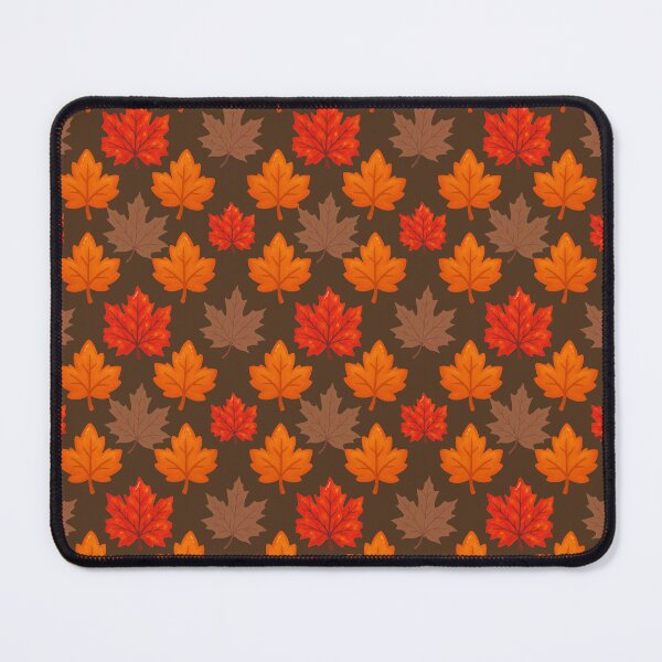 Item preview, Vintage Dark Academia Autumn Leaves Pattern Art designed and sold by Jyoti Digital Artist.
