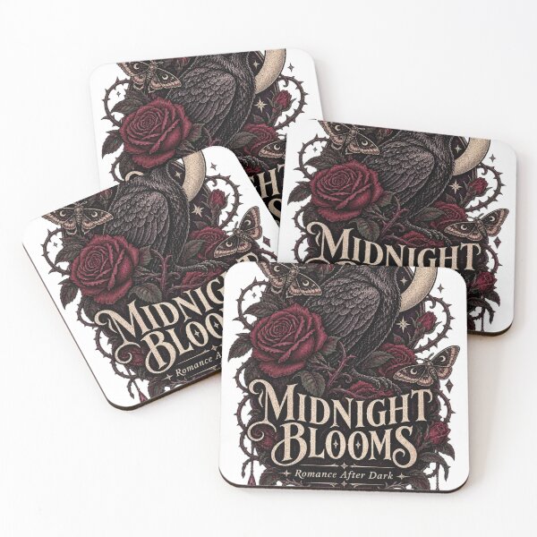 Item preview, Midnight Blooms – Gothic Raven and Roses Dark Romantic Vintage designed and sold by DMQ-Designs.