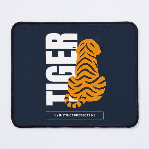 Item preview, Tiger my instinct protects me designed and sold by wildforcedesign.