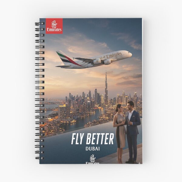 Item preview, Emirates A380 Above The Burj Khalifa designed and sold by Skyframe Aviation.