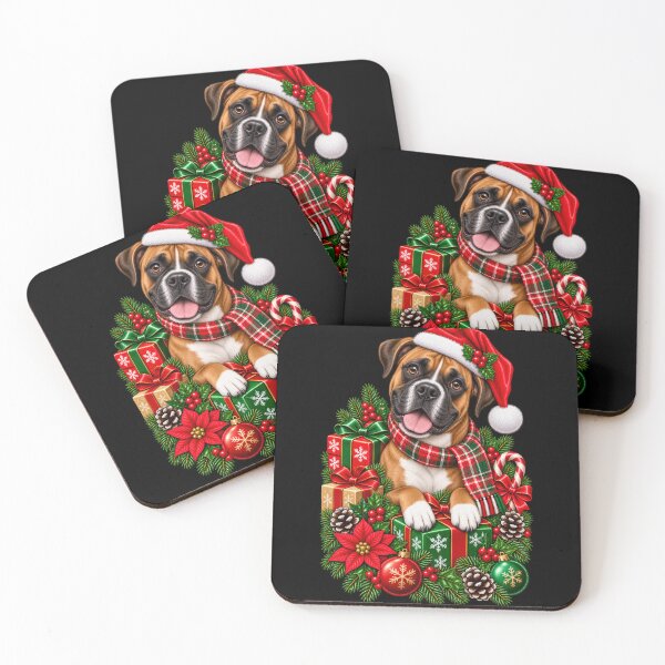 Item preview, Christmas Fawn Boxer designed and sold by RockitBaby.