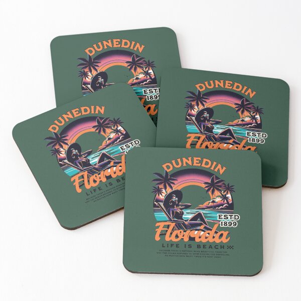 Item preview, Dunedin Florida Life is BeachVintage Dunedin designed and sold by GeekDownAppared.