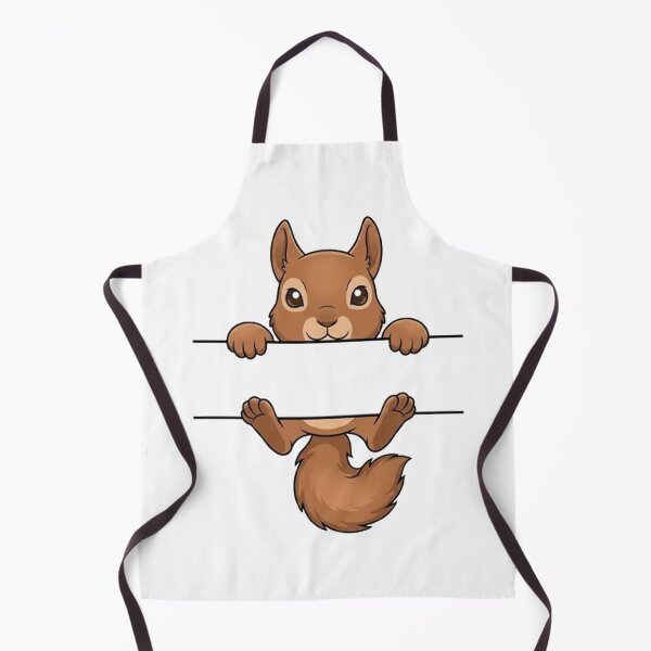 Item preview, Cute Peeking Squirrel Name Frame Split Monogram designed and sold by PetalsPaws.