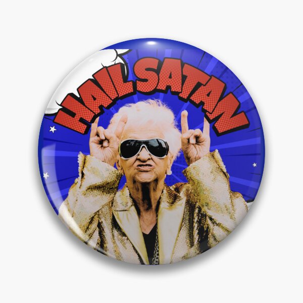 Item preview, Grandma Hails Satan designed and sold by K.THX.BYE.