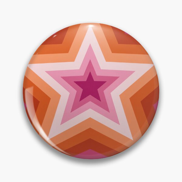 Item preview, Subtle lesbian pride star designed and sold by BoxyFox.