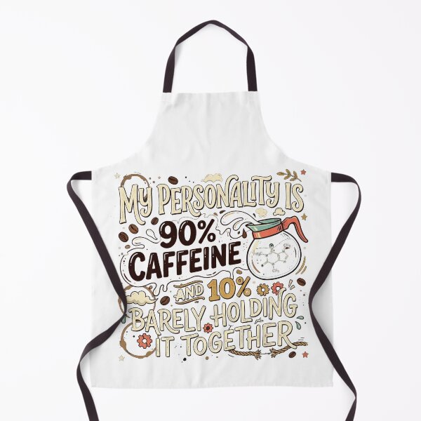 Item preview, My personality is 90% caffeine and 10% barely holding it together. designed and sold by jrzvibe.