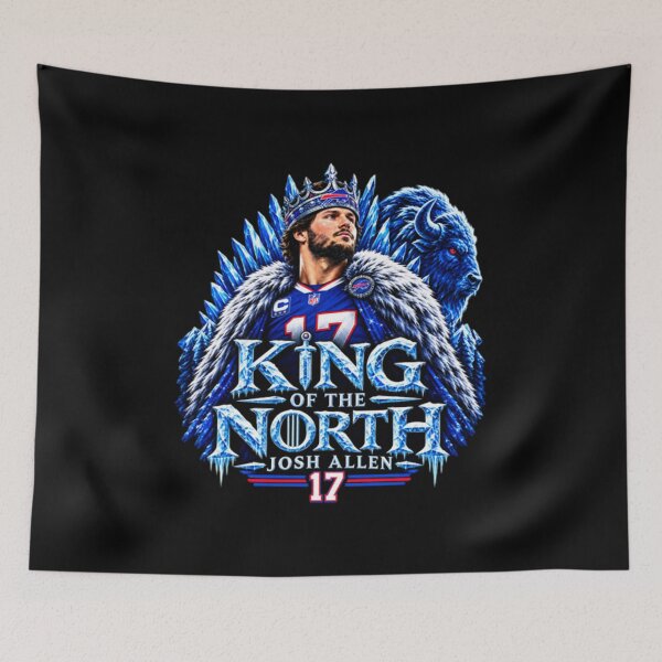 Item preview, Buffalo Bills Football - Josh Allen King of the North designed and sold by YakupAydin.