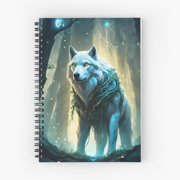 Item preview, White Wolf Nature Elemental designed and sold by Fanta-sticky.