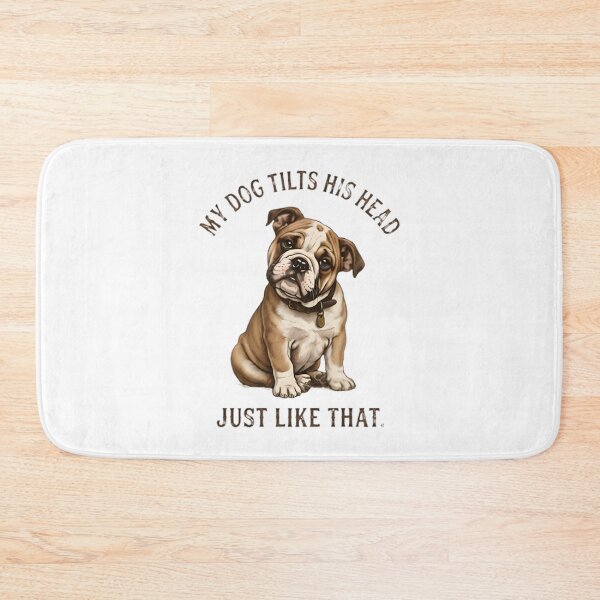Item preview, Cute Dog Head Tilt Funny Pet Lover Design designed and sold by roarlouder.