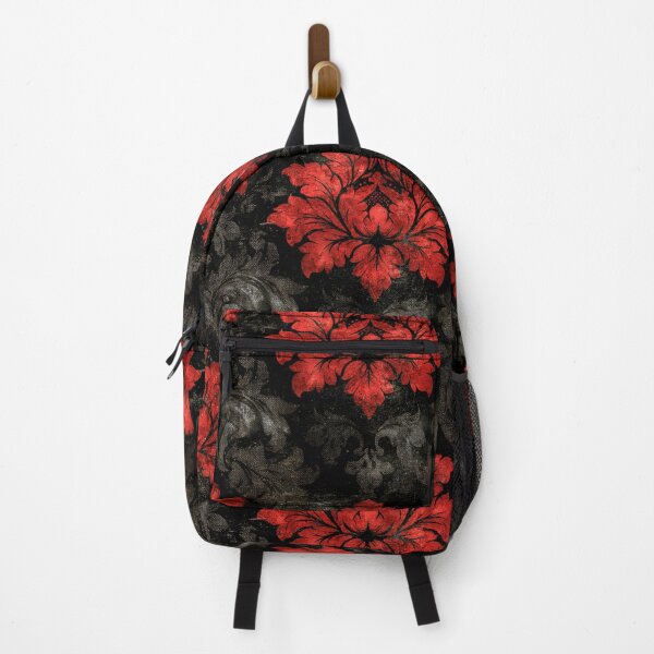 Item preview, Red and Black Floral Pattern designed and sold by JaimeLikes.