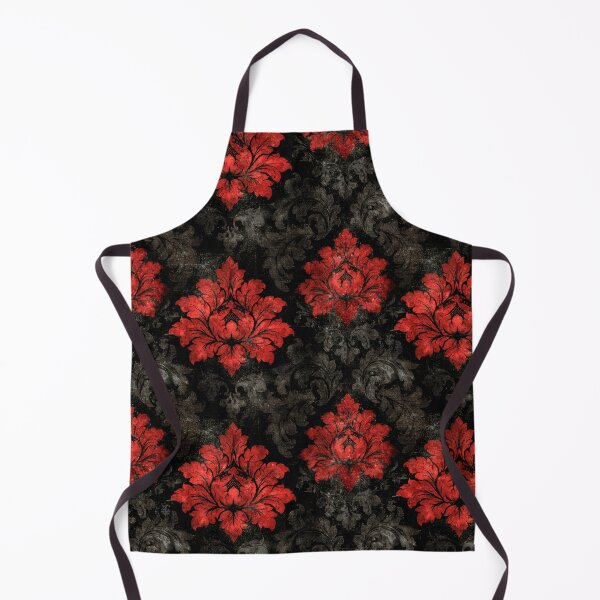 Item preview, Estampado floral rojo y negro designed and sold by JaimeLikes.