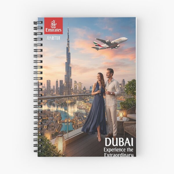 Item preview, Emirates A380 Destination Dubai designed and sold by Skyframe Aviation.