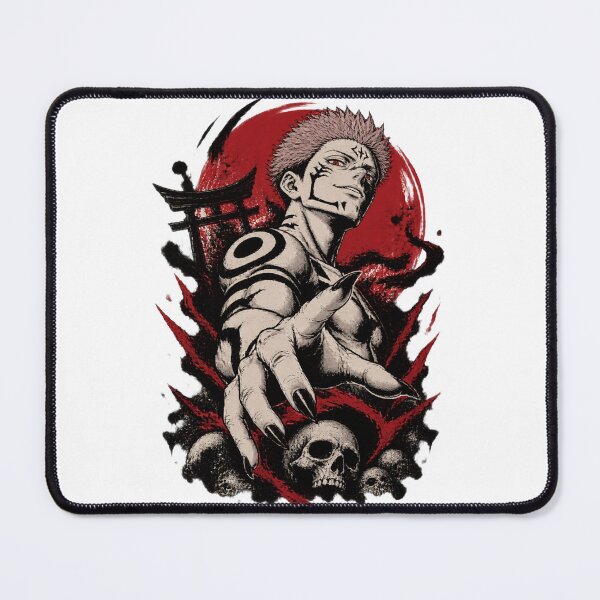 Item preview, Sukuna Inspired Japanese Demon King Illustration Design designed and sold by luisbejerano.