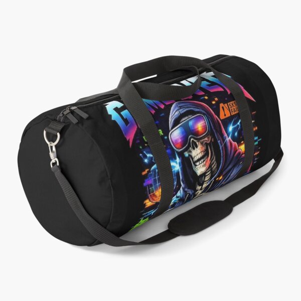 Item preview, Game Over Skeleton Gamer Neon Design designed and sold by InterStore78.