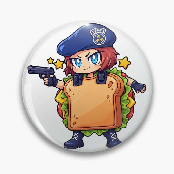 Item preview, Cute Tiny Jill Sandwich Illustration Design designed and sold by Navneet Deswal.