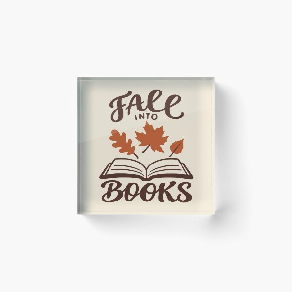 Item preview, Fall Into Books Autumn Reading Lover designed and sold by MavtM.