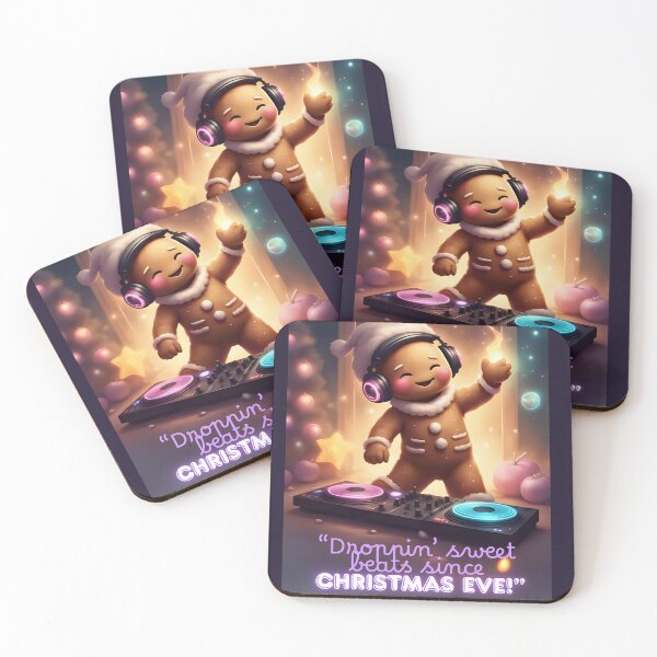Item preview, Droppin Beats, GingerDJ Style, for Christmas 2 designed and sold by soin10s-designs.