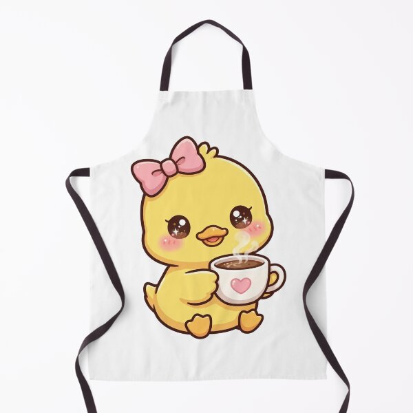 Item preview, Cute Ducky drinking coffee designed and sold by priyankajustine.