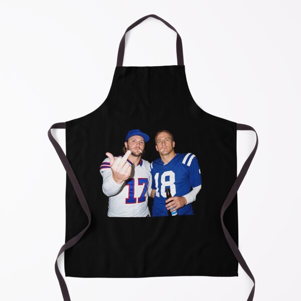 Item preview, NFL Josh Allen and Peyton Manning Drinking and Middle Finger designed and sold by dunmerpa.
