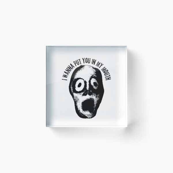 Item preview, horror sticker quote designed and sold by Earlrose.