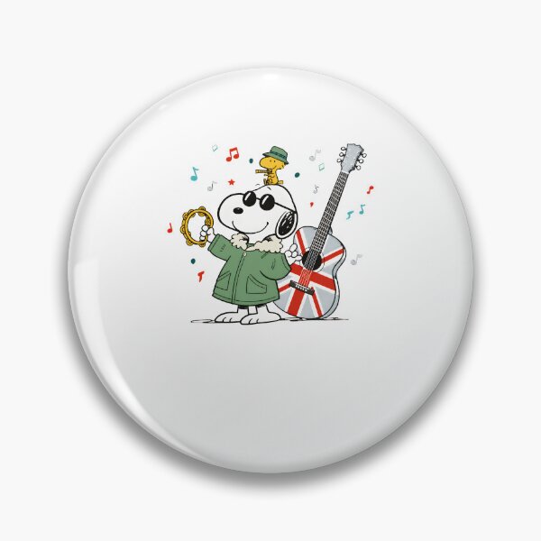 Item preview, Snoopy Mod Music Guitar Tambourine Peanuts designed and sold by LittleMamastore.