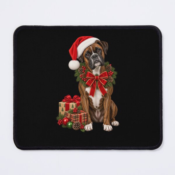 Item preview, Christmas Boxer Dog designed and sold by RockitBaby.