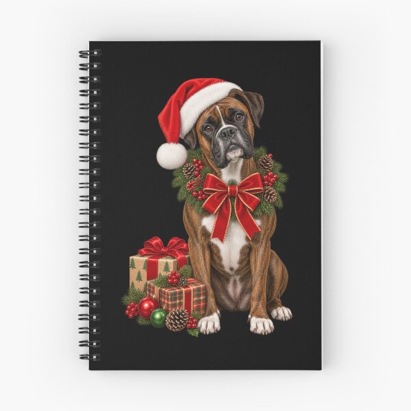 Item preview, Christmas Boxer Dog designed and sold by RockitBaby.