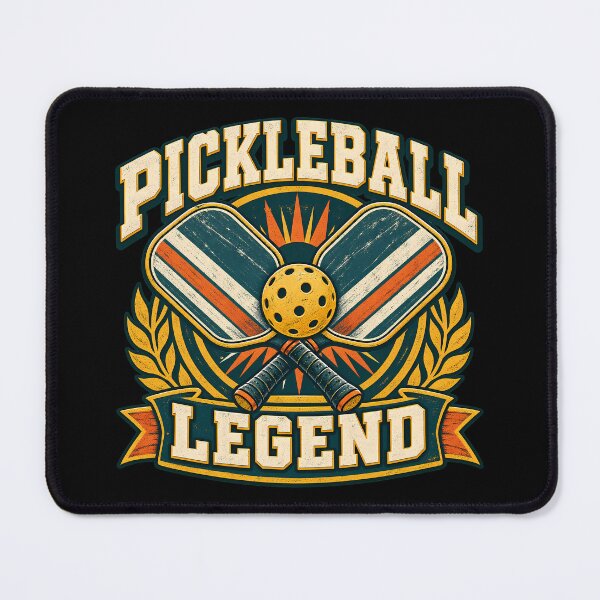 Item preview, Pickleball Legend Funny Court Sports Athlete Paddle Retro designed and sold by Photo-Sphere101.