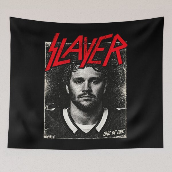 Item preview, Slayer Josh buffalo bills designed and sold by dunmerpa.
