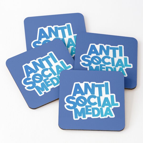 Item preview, AntiSocial Media designed and sold by jbayerart.