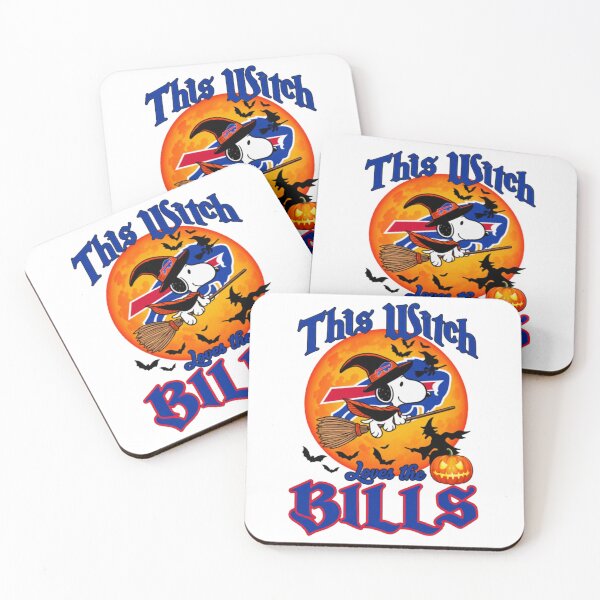 Item preview, Snoopy This Witch Loves The Bills Halloween - Buffalo Bills designed and sold by dunmerpa.