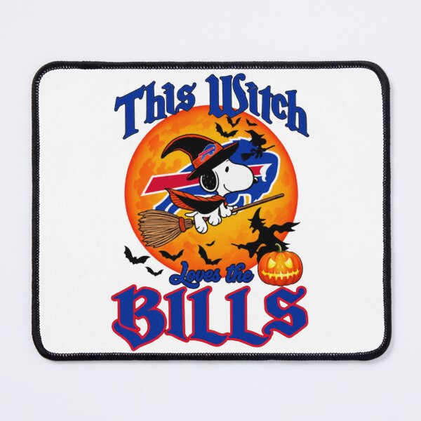 Item preview, Snoopy This Witch Loves The Bills Halloween - Buffalo Bills designed and sold by dunmerpa.