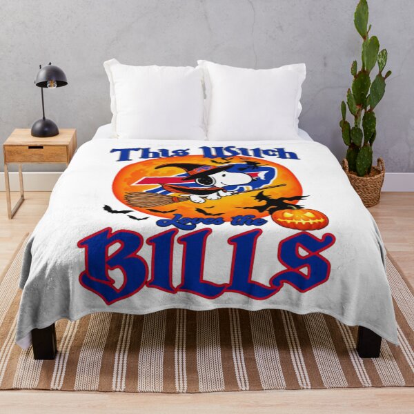 Item preview, Snoopy This Witch Loves The Bills Halloween - Buffalo Bills designed and sold by dunmerpa.