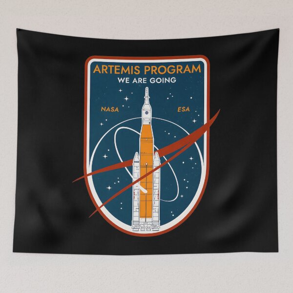 Item preview, Cohete del programa Artemis de la NASA y la ESA. Misión espacial. designed and sold by beetlechds.