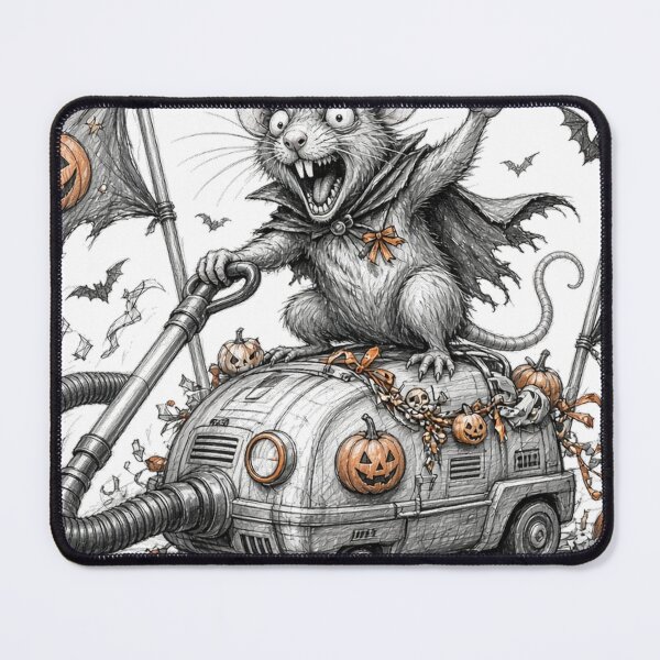 Item preview, Rat Vacuum Halloween Float designed and sold by Feral Season.