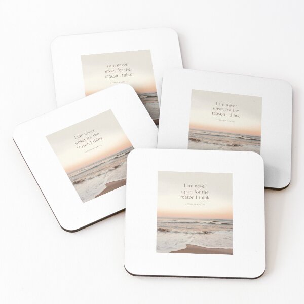 Item preview, I am never upset for the reason I think | A Course in Miracles Quote designed and sold by InspiredByTruth.