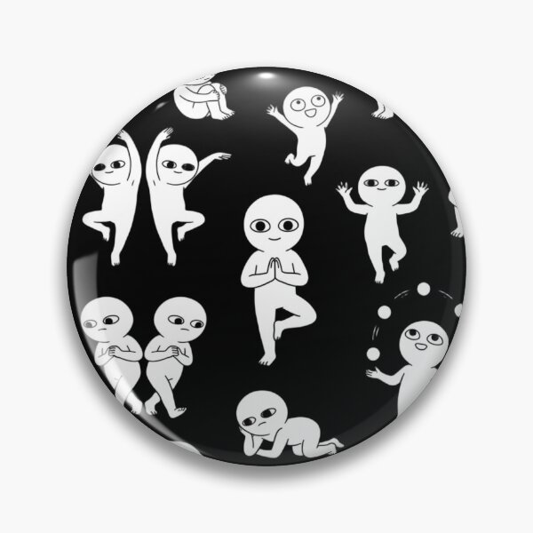 Item preview, Overthinking in Stereo Minimalist Black White Doodles designed and sold by kiamiontie.