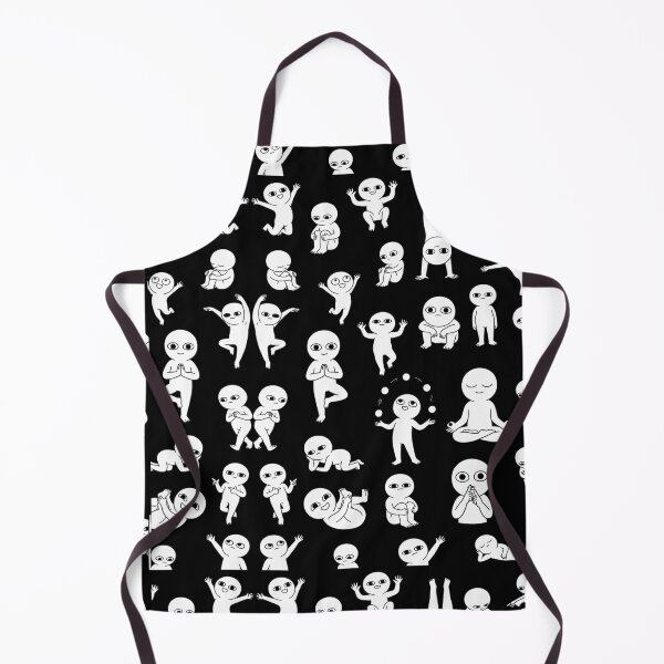 Item preview, Overthinking in Stereo Minimalist Black White Doodles designed and sold by kiamiontie.