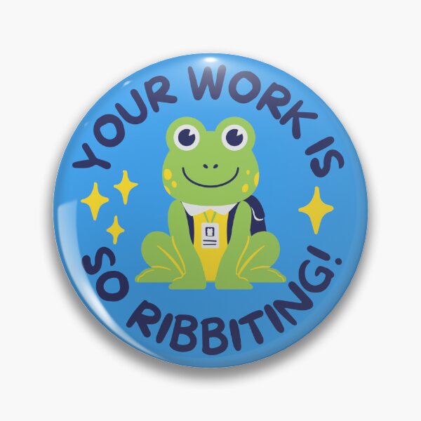 Item preview, Your Work Is So Ribbiting Frog Office Humor designed and sold by PixellaneArt.