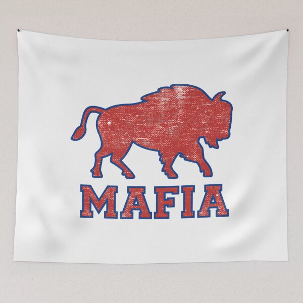 Item preview, Vintage Buffalo Bills Mafia Bison Sports Fan Design designed and sold by dunmerpa.